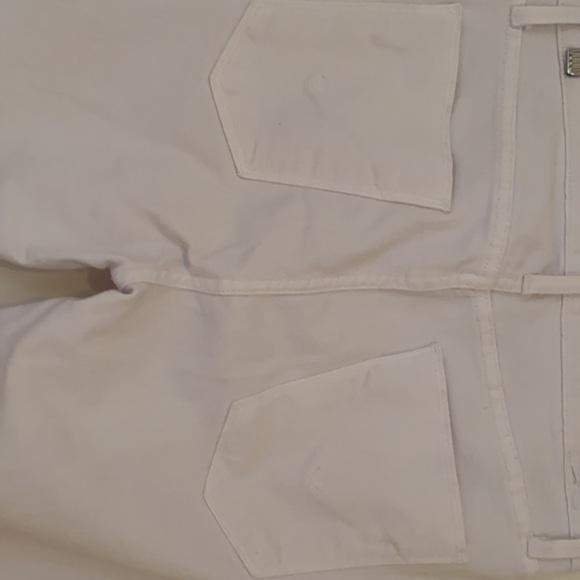 Hudson gold exposed zipper white skinnies size 29 - Picture 4 of 4